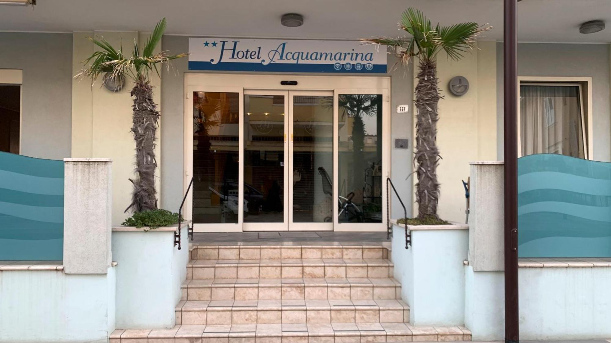Hotel Acquamarina Viserba Rímini Exterior foto