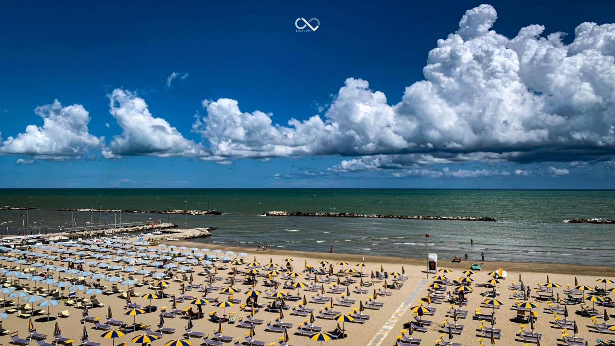 Hotel Acquamarina Viserba Rímini Exterior foto